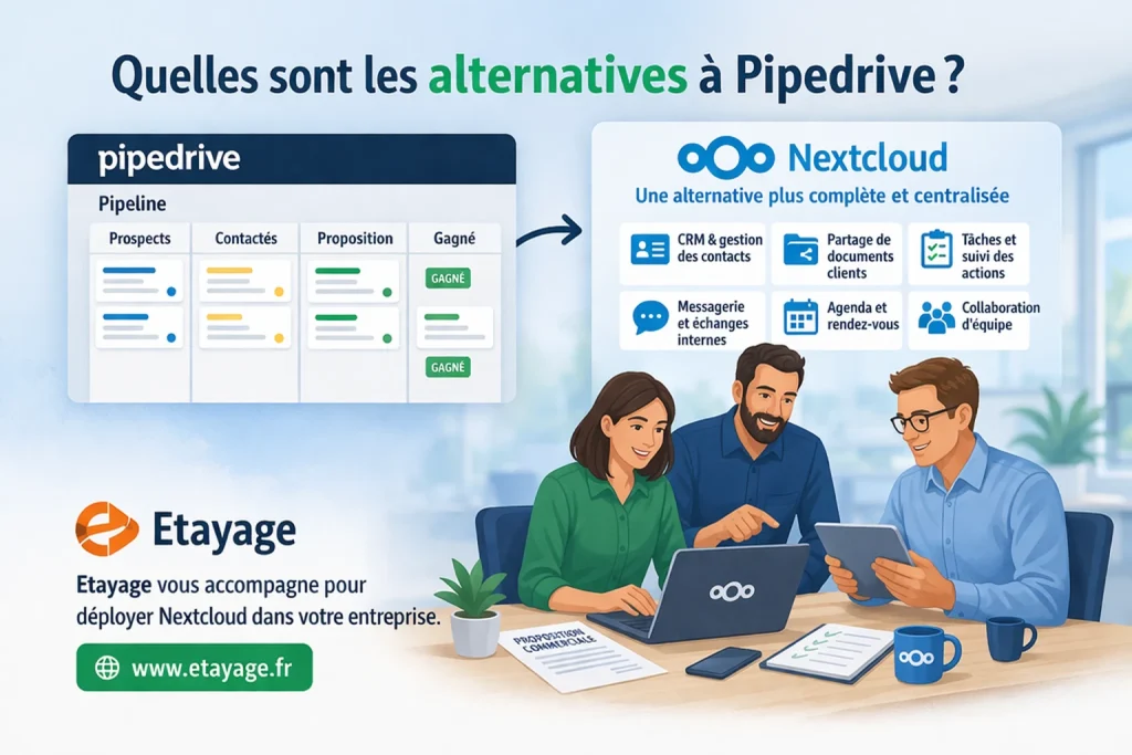 Les alternatives à Pipe Drive