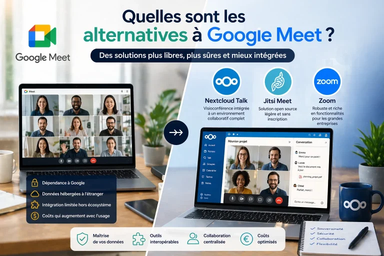 alternatives à Google Meet