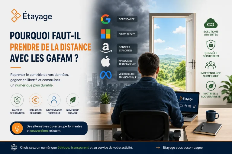 Pourquoi faut-il prendre de la distance avec les GAFAM ?